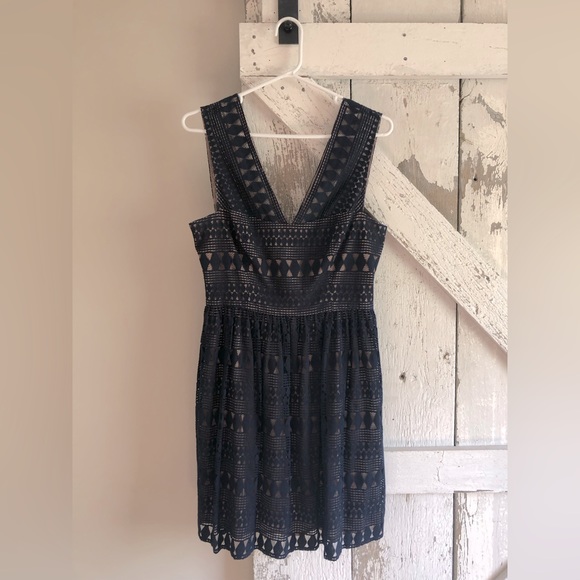 bcbg lace dress navy BCBGMaxAzria | Dresses | Navy Bcbg Lace Dress